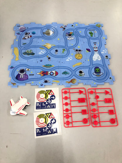 Electric Vehicle Mat and Track