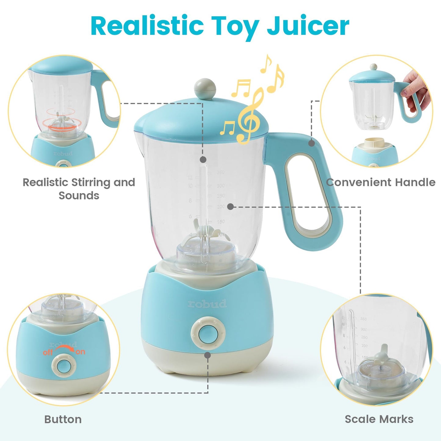 Wooden Pretend Play Juicing Machine
