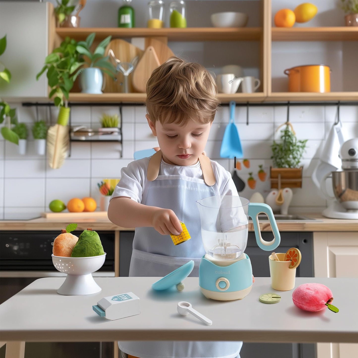 Wooden Pretend Play Juicing Machine