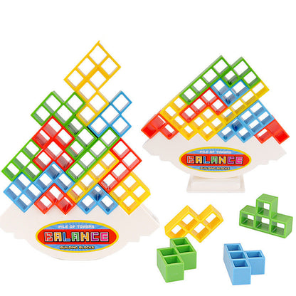 Pile of Towers Balance Blocks Game
