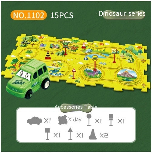 Electric Vehicle Mat and Track