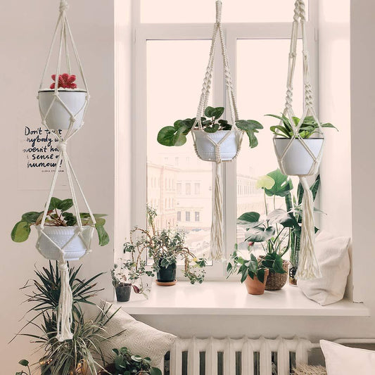 Macrame Hanging Basket