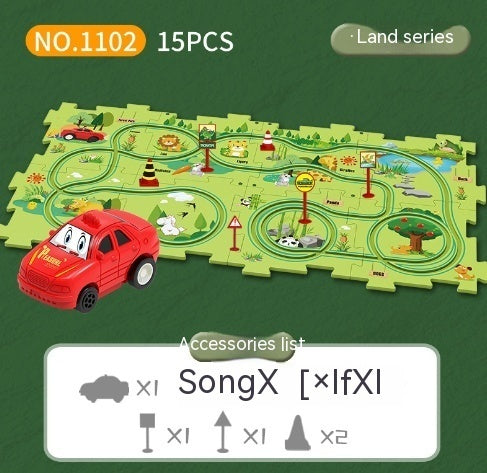 Electric Vehicle Mat and Track