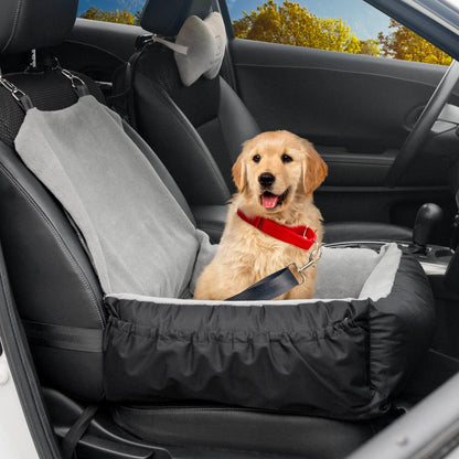 Pet Car Seat With Storage Pockets (For Small or Medium Pets)
