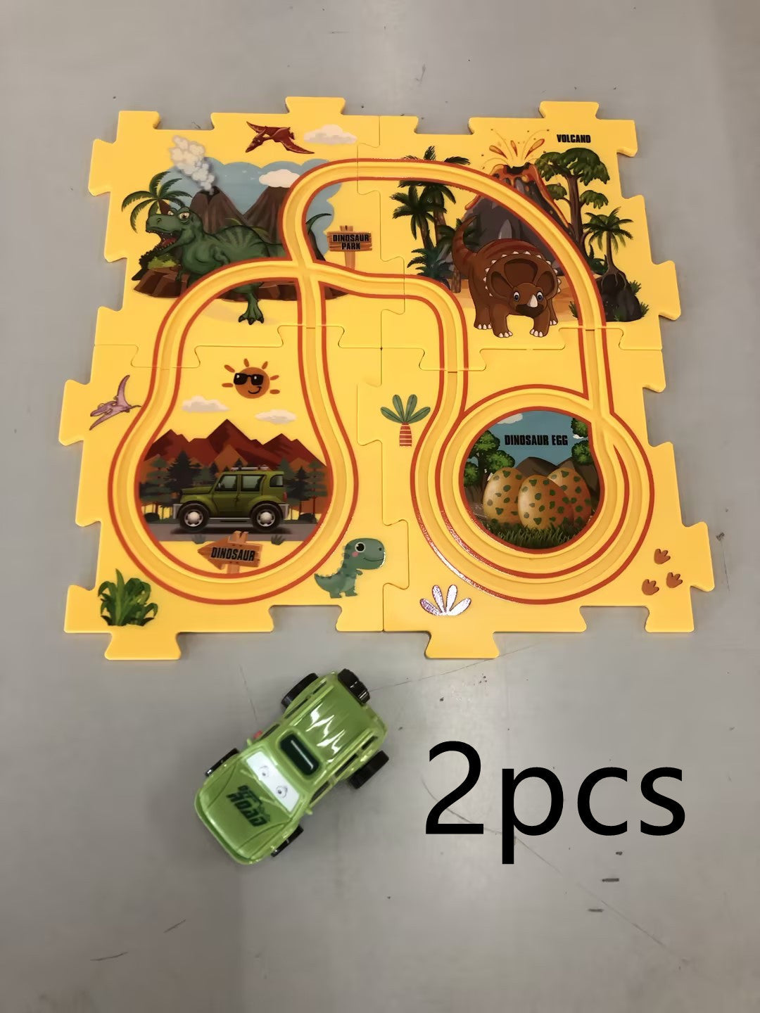 Electric Vehicle Mat and Track