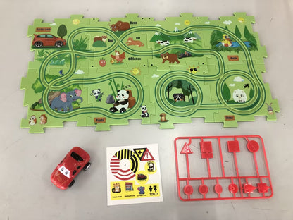 Electric Vehicle Mat and Track