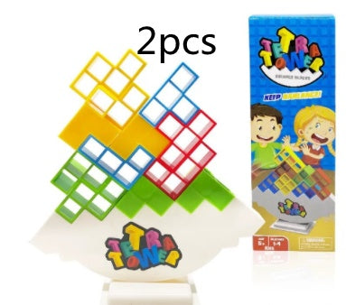 Pile of Towers Balance Blocks Game