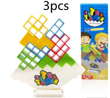 Pile of Towers Balance Blocks Game