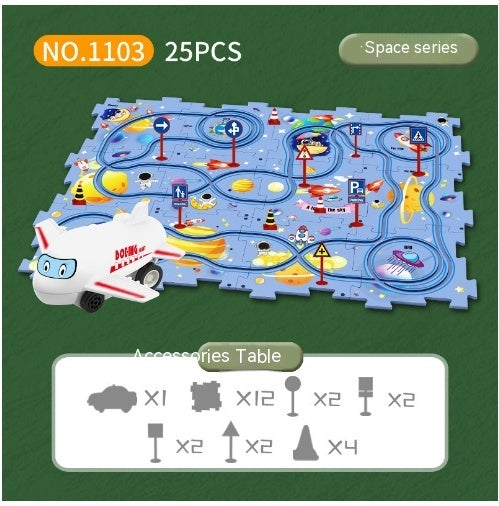 Electric Vehicle Mat and Track