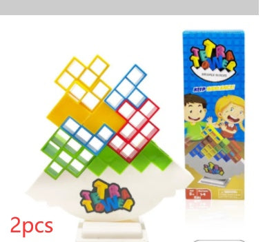 Pile of Towers Balance Blocks Game