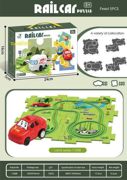 Electric Vehicle Mat and Track