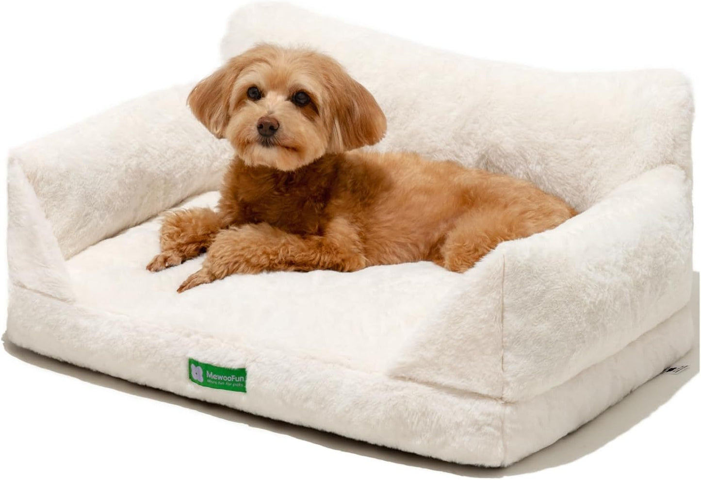 Washable Pet Bed With Removable Cover & Non-Slip Bottom For Indoor Cats & Small Dogs