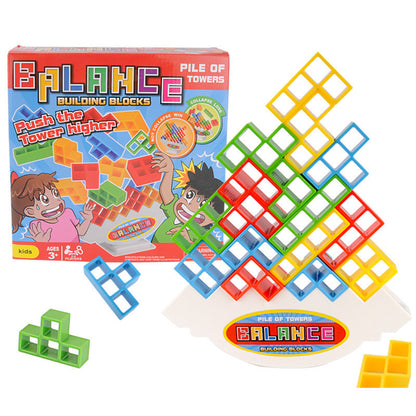 Pile of Towers Balance Blocks Game