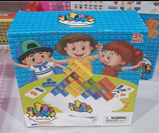 Pile of Towers Balance Blocks Game