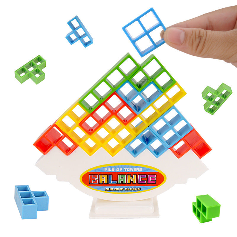 Pile of Towers Balance Blocks Game