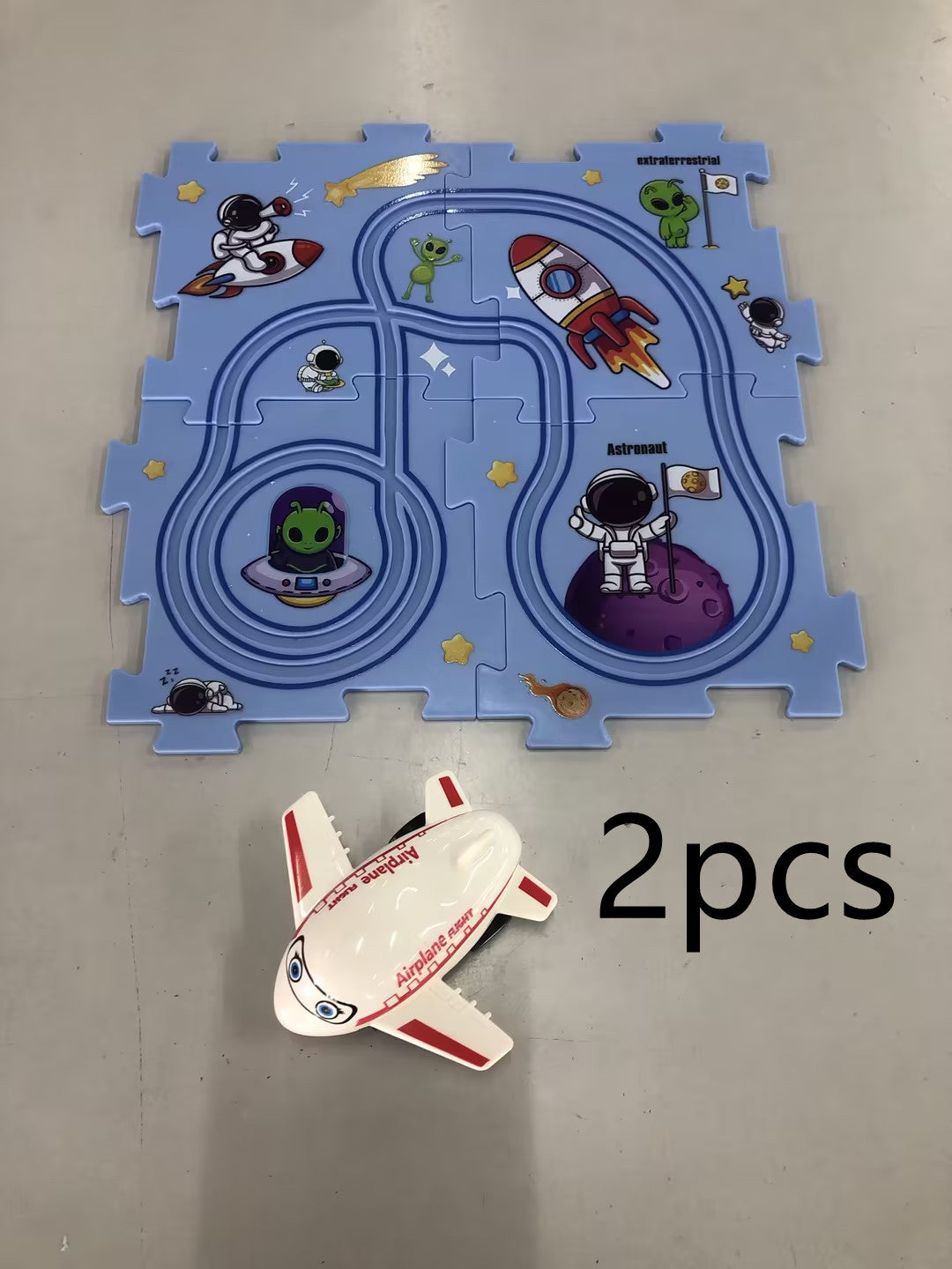 Electric Vehicle Mat and Track