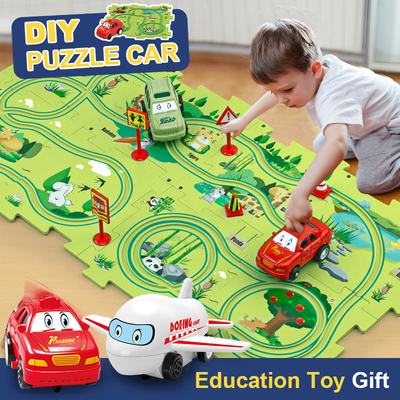 Electric Vehicle Mat and Track